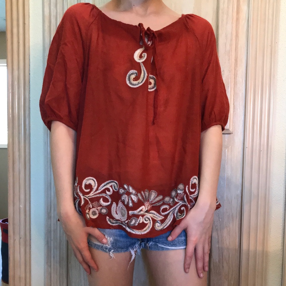 Anthropologie edmé & esyllte made in India wool